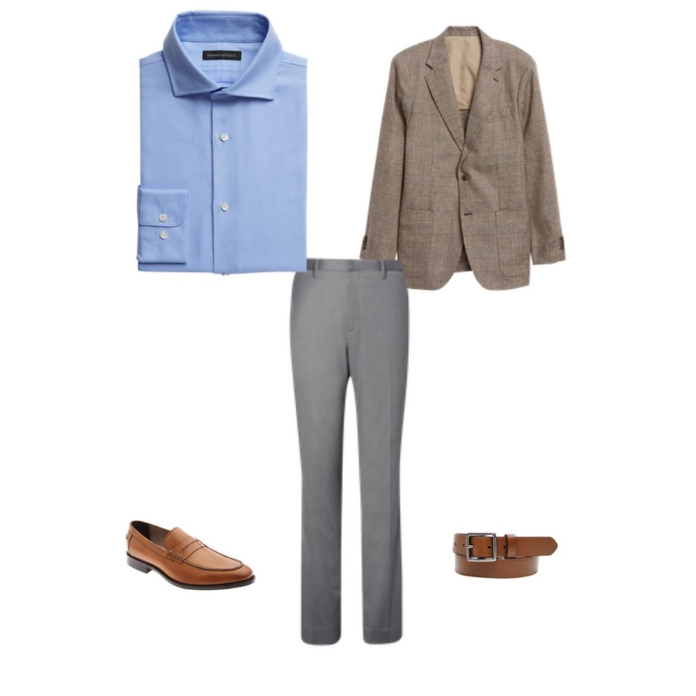 Banana Republic Slim Stretch Cotton Pants
